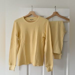 NOBLE waffle pajamas